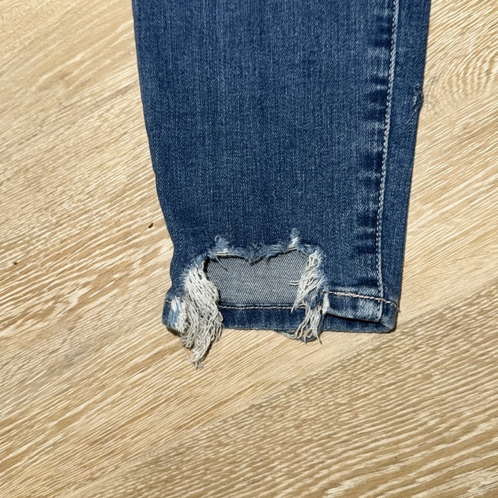 Frame Ali High Rise Cigarette in Madera Rips Size 26 - Picture 5 of 11